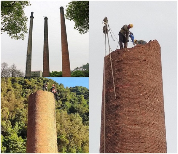 湖南煙囪拆除公司:安全為先,綠色拆除,共創雙贏